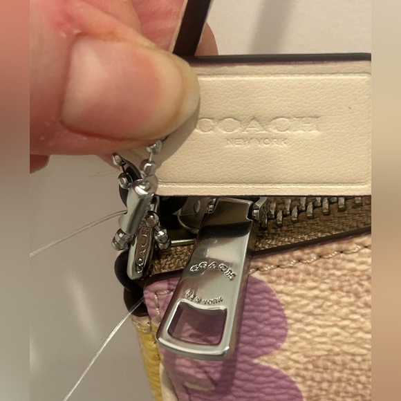 Coach Nolita Signature Floral Beige Mini Bag - Picture 3 of 9
